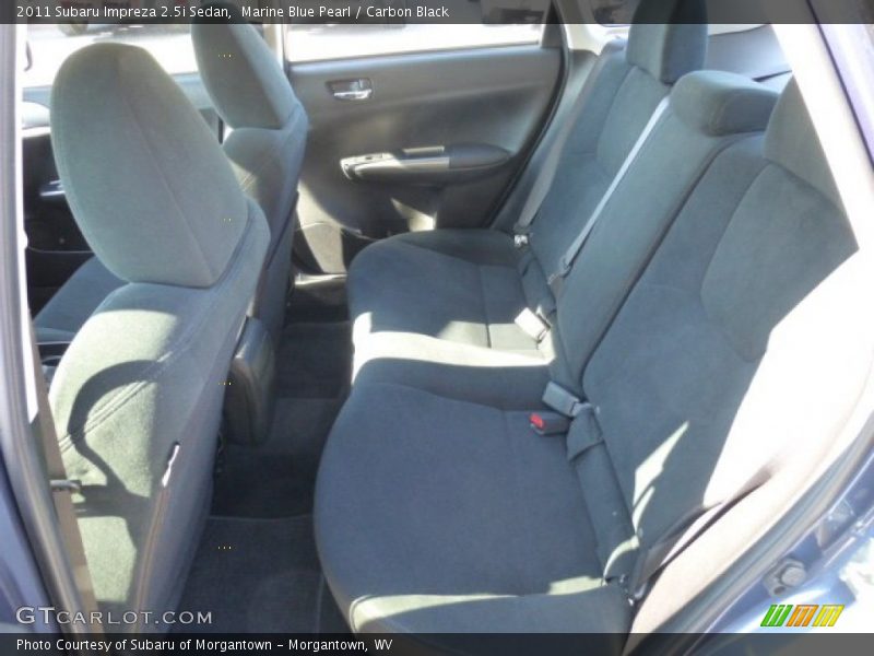 Marine Blue Pearl / Carbon Black 2011 Subaru Impreza 2.5i Sedan