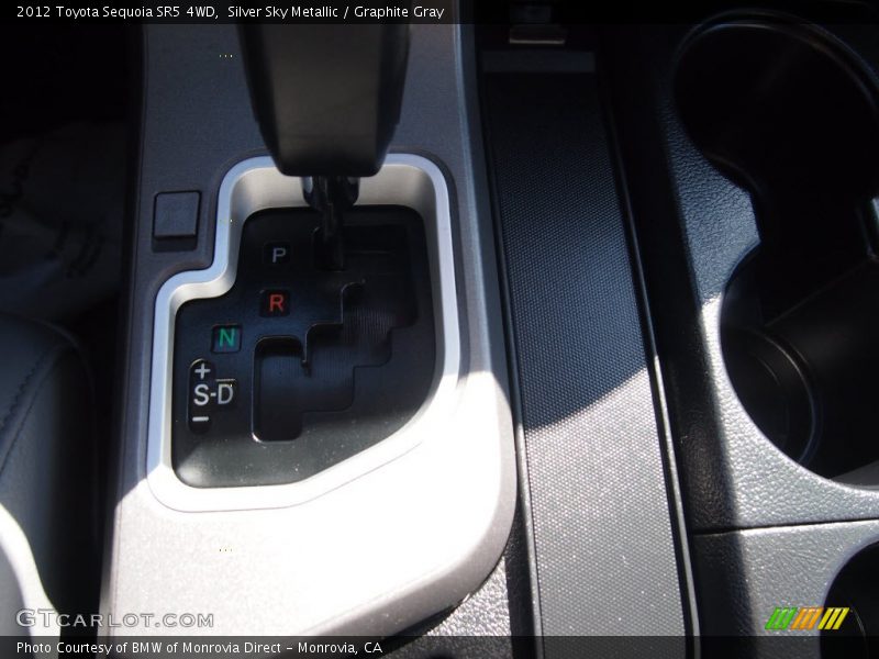Silver Sky Metallic / Graphite Gray 2012 Toyota Sequoia SR5 4WD