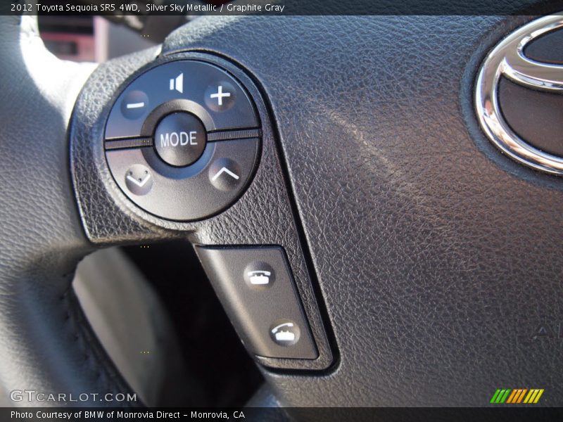 Silver Sky Metallic / Graphite Gray 2012 Toyota Sequoia SR5 4WD