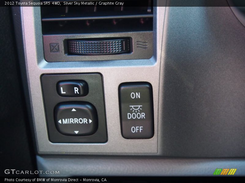 Silver Sky Metallic / Graphite Gray 2012 Toyota Sequoia SR5 4WD