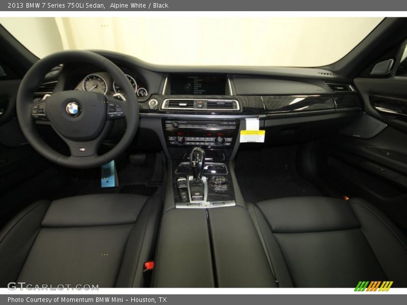 Alpine White / Black 2013 BMW 7 Series 750Li Sedan