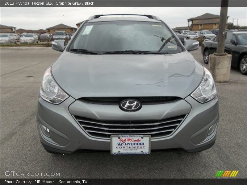 Graphite Gray / Black 2013 Hyundai Tucson GLS