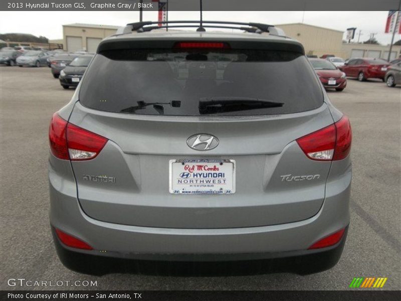 Graphite Gray / Black 2013 Hyundai Tucson GLS