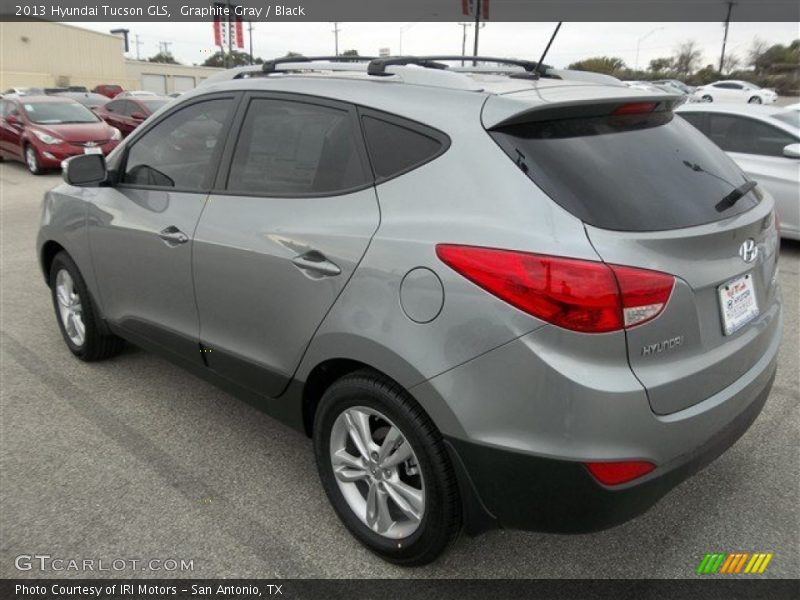 Graphite Gray / Black 2013 Hyundai Tucson GLS