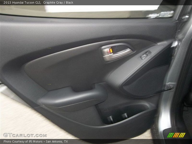 Graphite Gray / Black 2013 Hyundai Tucson GLS