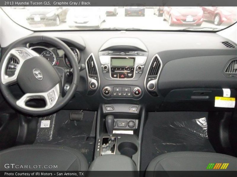 Graphite Gray / Black 2013 Hyundai Tucson GLS