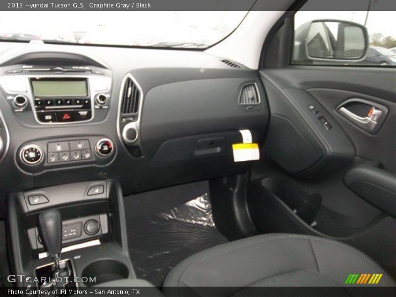 Graphite Gray / Black 2013 Hyundai Tucson GLS