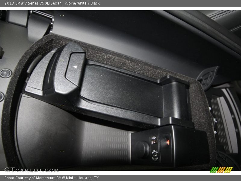 Alpine White / Black 2013 BMW 7 Series 750Li Sedan