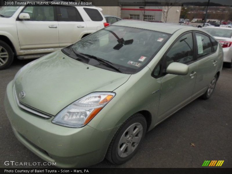 Silver Pine Mica / Bisque 2008 Toyota Prius Hybrid
