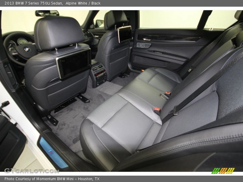 Alpine White / Black 2013 BMW 7 Series 750Li Sedan