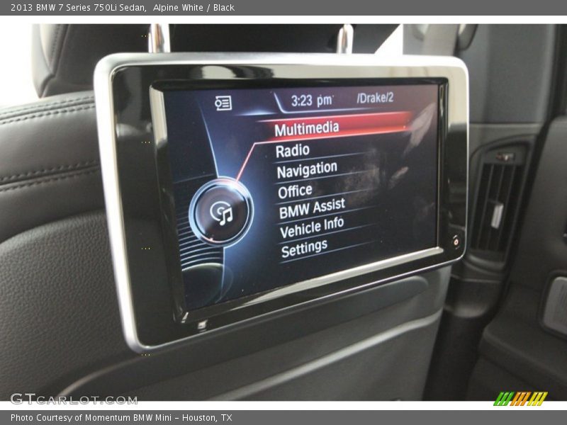 Alpine White / Black 2013 BMW 7 Series 750Li Sedan