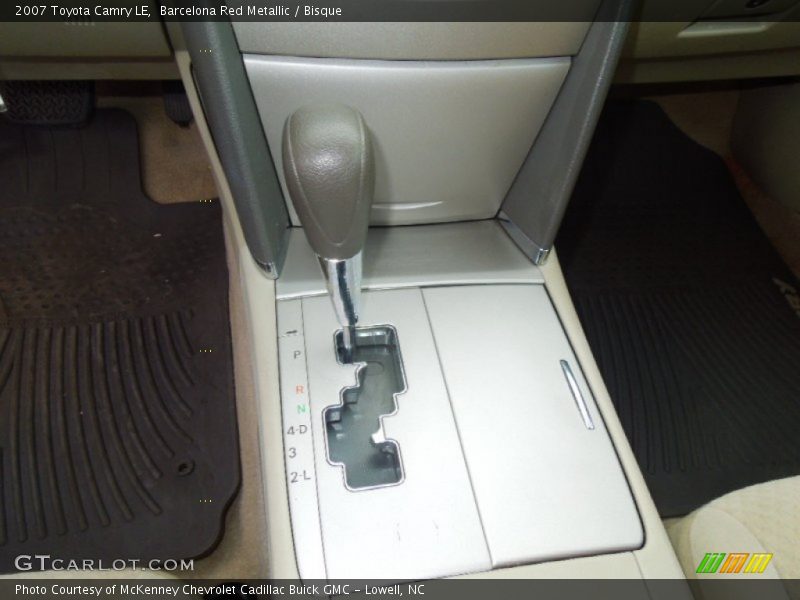 Barcelona Red Metallic / Bisque 2007 Toyota Camry LE