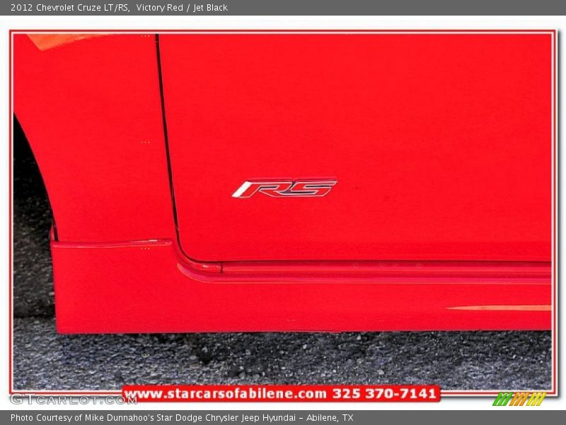 Victory Red / Jet Black 2012 Chevrolet Cruze LT/RS