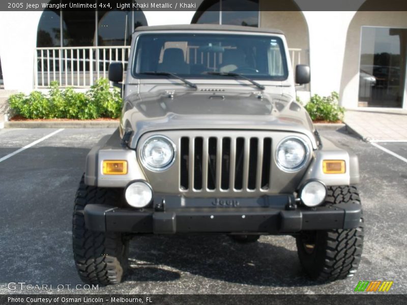 Light Khaki Metallic / Khaki 2005 Jeep Wrangler Unlimited 4x4