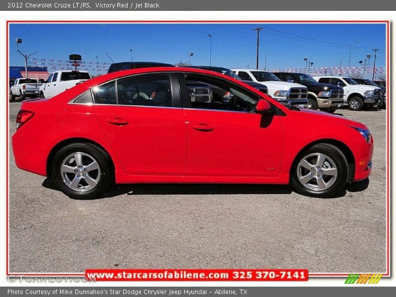 Victory Red / Jet Black 2012 Chevrolet Cruze LT/RS