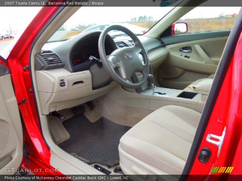 Bisque Interior - 2007 Camry LE 