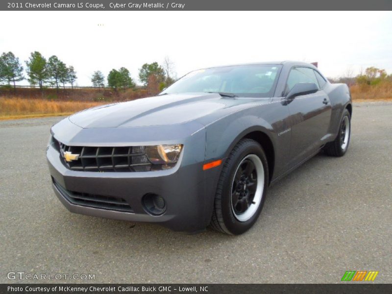 Cyber Gray Metallic / Gray 2011 Chevrolet Camaro LS Coupe