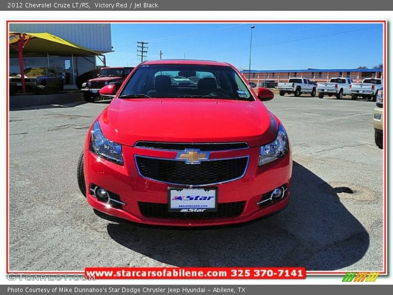 Victory Red / Jet Black 2012 Chevrolet Cruze LT/RS