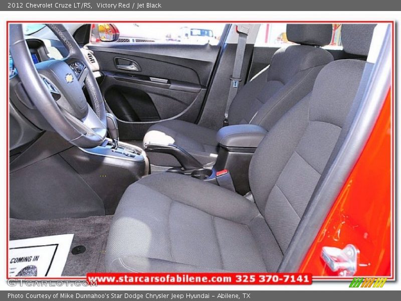Victory Red / Jet Black 2012 Chevrolet Cruze LT/RS