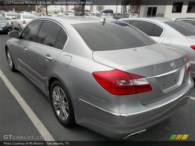Platinum Metallic / Jet Black 2013 Hyundai Genesis 3.8 Sedan