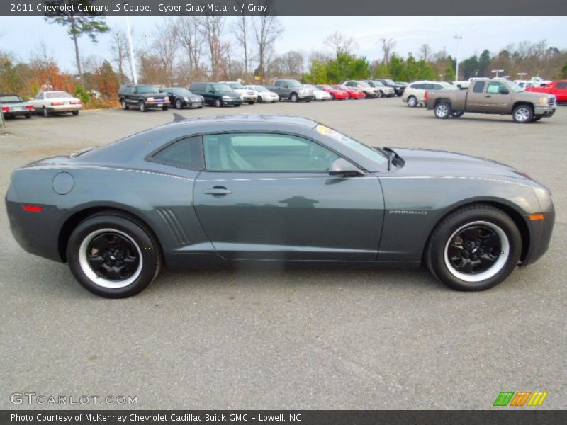Cyber Gray Metallic / Gray 2011 Chevrolet Camaro LS Coupe