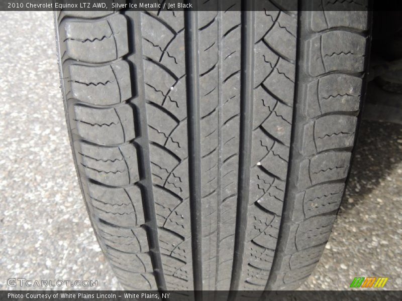 Silver Ice Metallic / Jet Black 2010 Chevrolet Equinox LTZ AWD