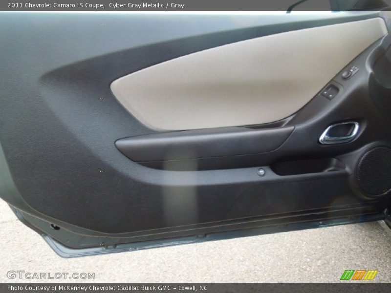 Cyber Gray Metallic / Gray 2011 Chevrolet Camaro LS Coupe