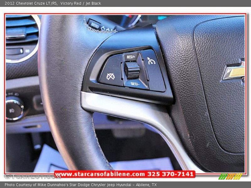 Victory Red / Jet Black 2012 Chevrolet Cruze LT/RS