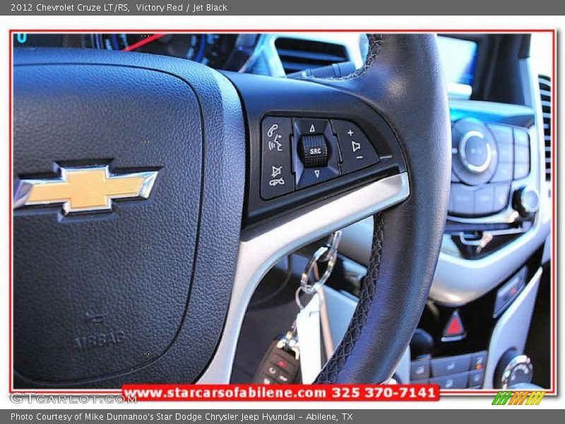 Victory Red / Jet Black 2012 Chevrolet Cruze LT/RS