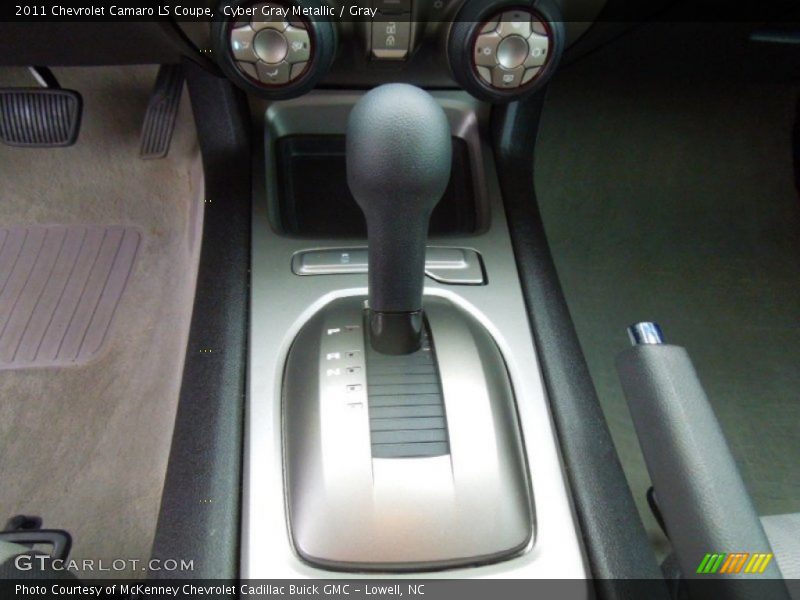Cyber Gray Metallic / Gray 2011 Chevrolet Camaro LS Coupe