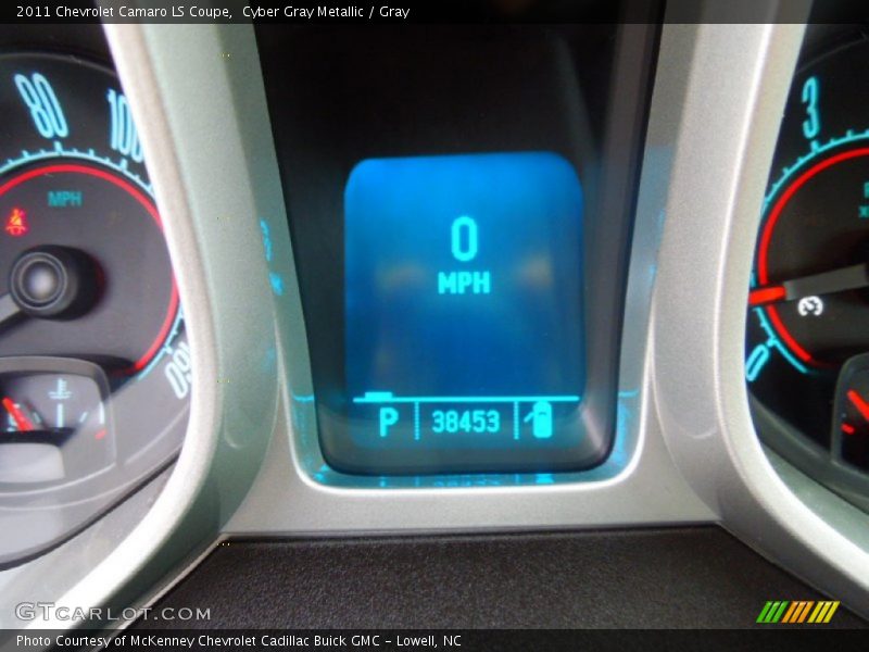 Cyber Gray Metallic / Gray 2011 Chevrolet Camaro LS Coupe