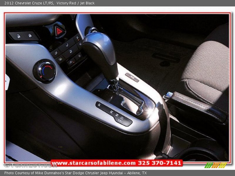 Victory Red / Jet Black 2012 Chevrolet Cruze LT/RS