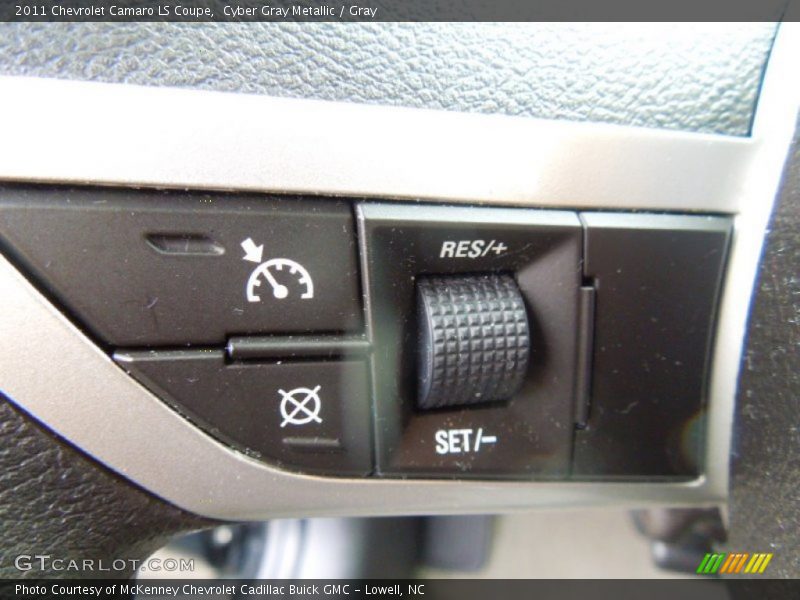 Cyber Gray Metallic / Gray 2011 Chevrolet Camaro LS Coupe