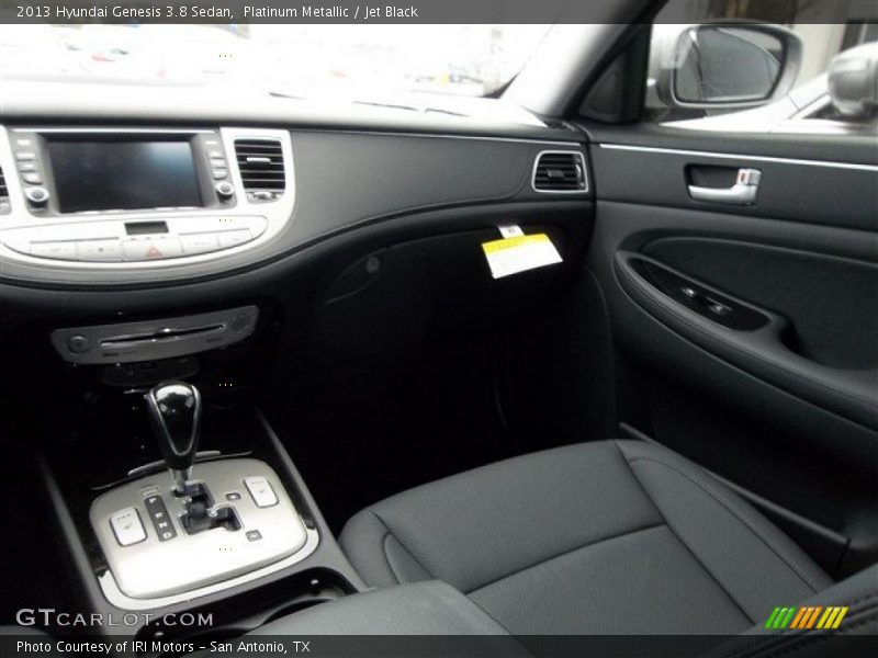 Platinum Metallic / Jet Black 2013 Hyundai Genesis 3.8 Sedan
