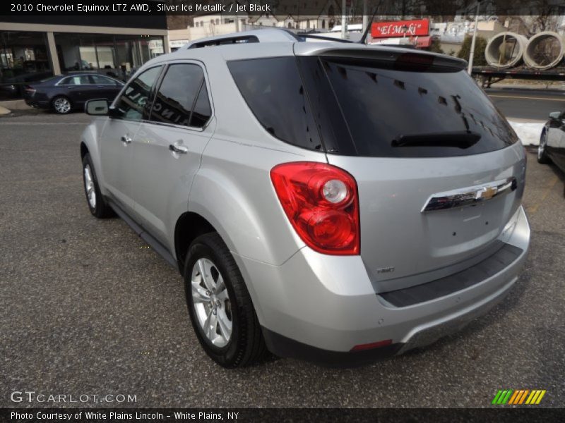 Silver Ice Metallic / Jet Black 2010 Chevrolet Equinox LTZ AWD