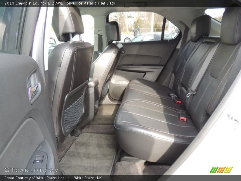 Silver Ice Metallic / Jet Black 2010 Chevrolet Equinox LTZ AWD