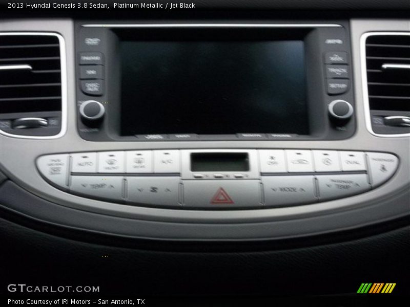 Platinum Metallic / Jet Black 2013 Hyundai Genesis 3.8 Sedan