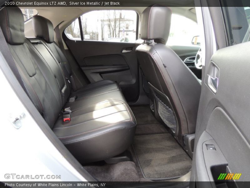 Silver Ice Metallic / Jet Black 2010 Chevrolet Equinox LTZ AWD