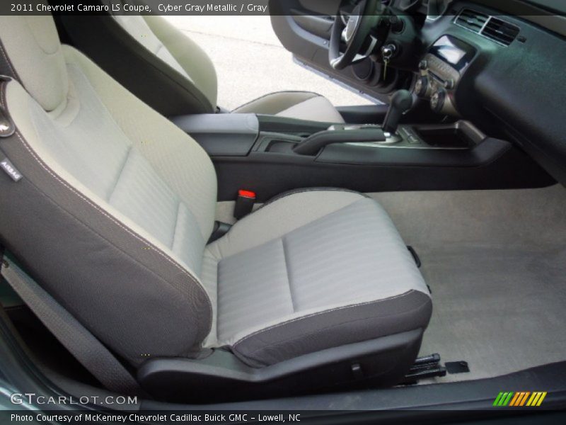 Cyber Gray Metallic / Gray 2011 Chevrolet Camaro LS Coupe