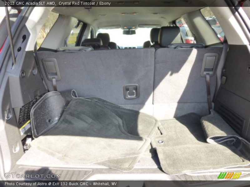 Crystal Red Tintcoat / Ebony 2012 GMC Acadia SLT AWD