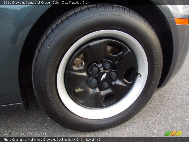 Cyber Gray Metallic / Gray 2011 Chevrolet Camaro LS Coupe