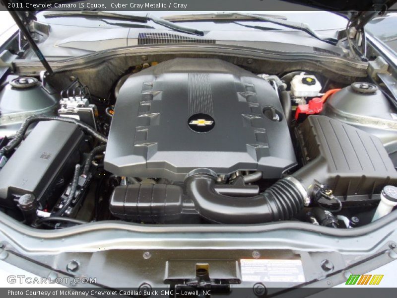 Cyber Gray Metallic / Gray 2011 Chevrolet Camaro LS Coupe