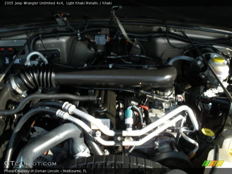 Light Khaki Metallic / Khaki 2005 Jeep Wrangler Unlimited 4x4