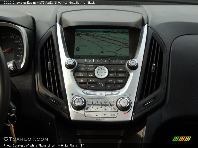 Silver Ice Metallic / Jet Black 2010 Chevrolet Equinox LTZ AWD