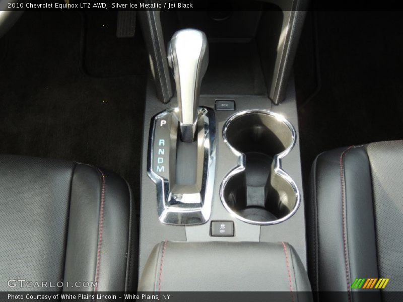 Silver Ice Metallic / Jet Black 2010 Chevrolet Equinox LTZ AWD