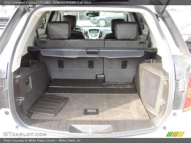 Silver Ice Metallic / Jet Black 2010 Chevrolet Equinox LTZ AWD