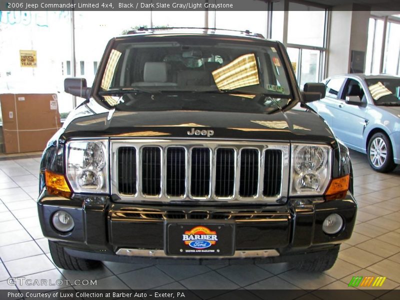 Black / Dark Slate Gray/Light Graystone 2006 Jeep Commander Limited 4x4