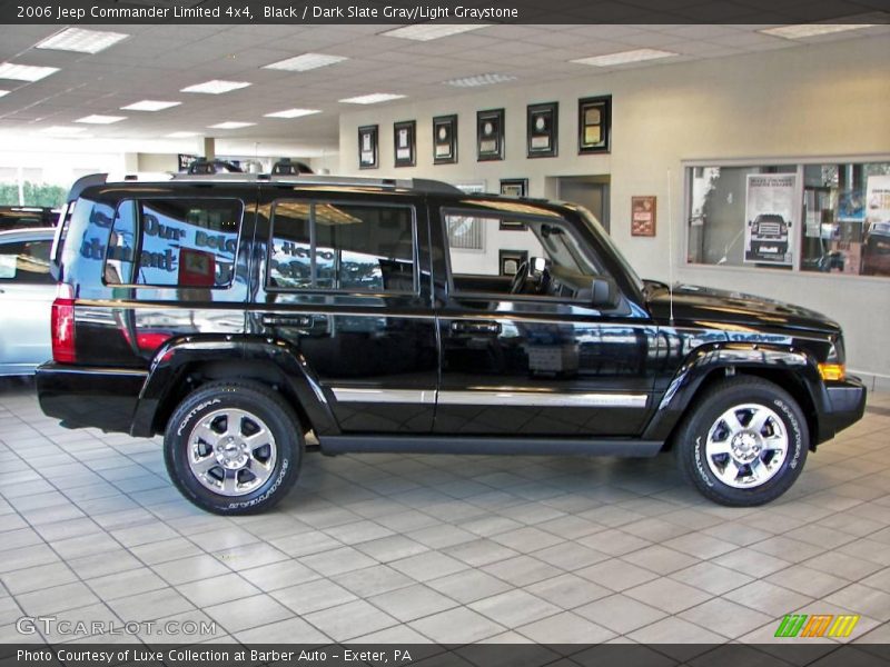 Black / Dark Slate Gray/Light Graystone 2006 Jeep Commander Limited 4x4