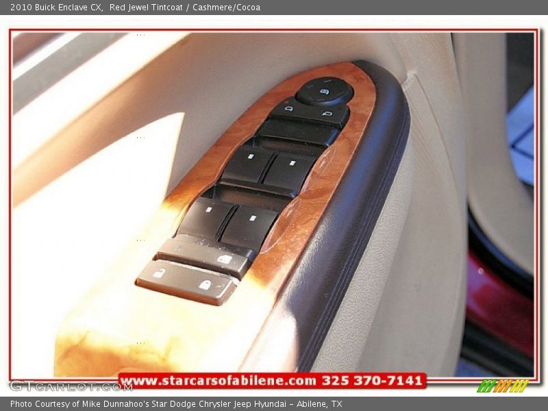 Red Jewel Tintcoat / Cashmere/Cocoa 2010 Buick Enclave CX