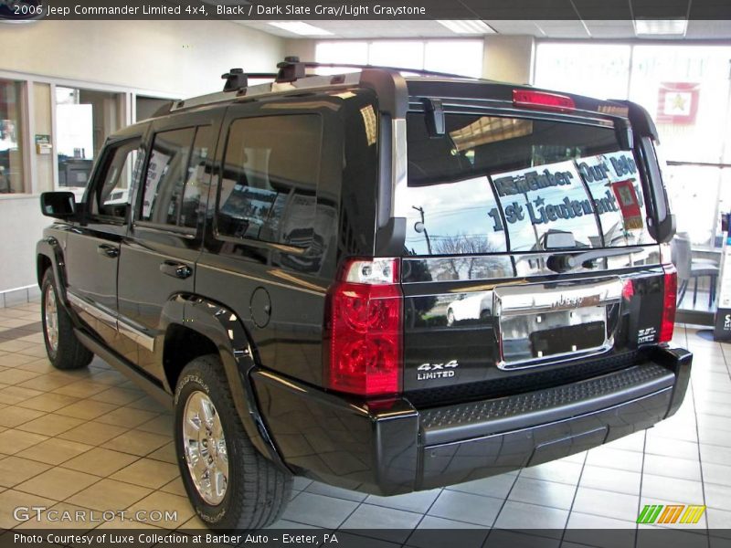 Black / Dark Slate Gray/Light Graystone 2006 Jeep Commander Limited 4x4